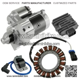 For Kawasaki Mule KAF400 Stator Starter Ignition Coil Regulator 2009-2021