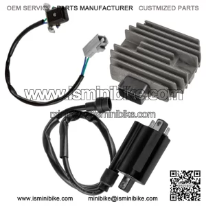 Regulator w/ Stator Pickup Ignition Coil for Kawasaki Mule 3000 KAF620 2001-2008