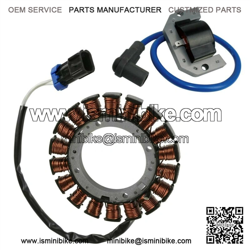For Kawasaki Mule 600 610 SX Charging Coil w/ Ignition Coil KAF400 2009-2021