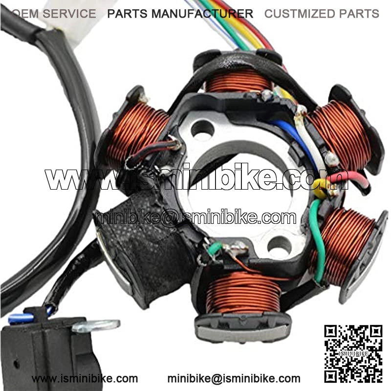 Ignition Stator Magneto AC 6 Pole Coil for GY6 125cc 150cc Scooter Moped ATV Dune Buggy Go Kart TAOTAO scooter - Image 2