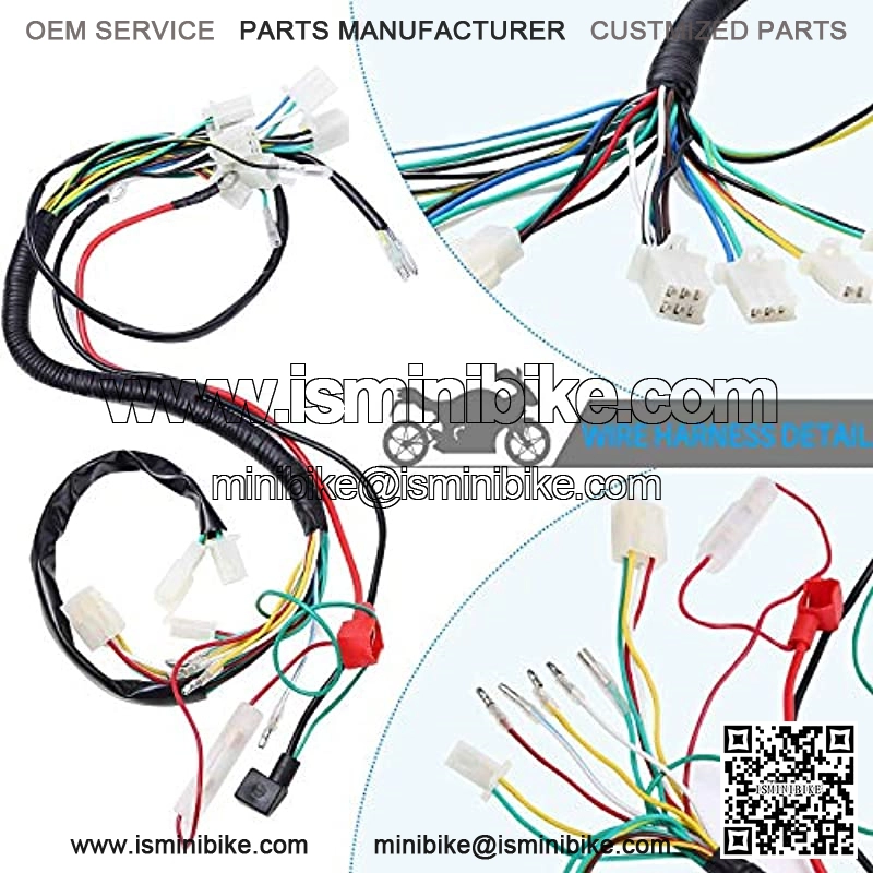 Complete Electrics Stator Coil CDI Wiring Harness for 4 Stroke ATV KLX 50cc 70cc 110cc 125cc Quad Bike Buggy Go Kart Pit Dirt Bikes - Image 3