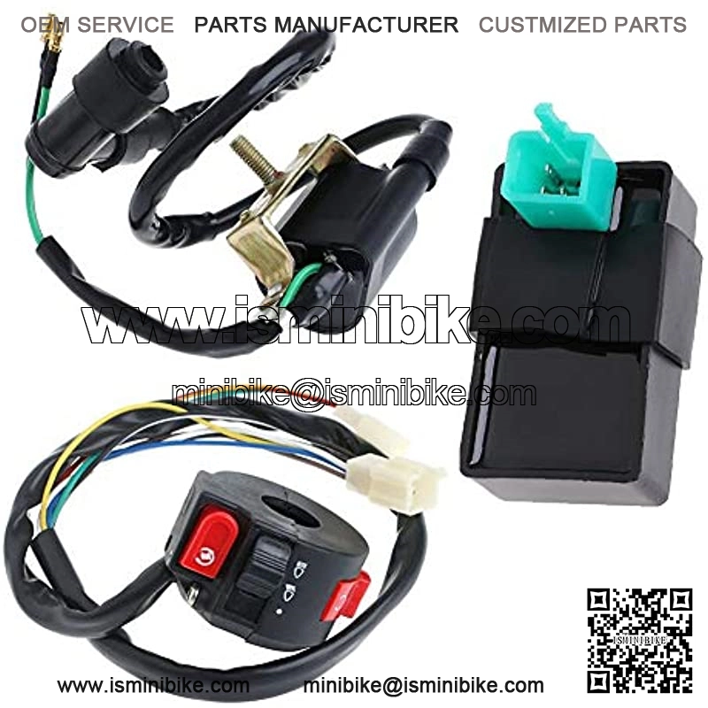 Complete Electrics Stator Coil CDI Wiring Harness for 4 Stroke ATV KLX 50cc 70cc 110cc 125cc Quad Bike Buggy Go Kart Pit Dirt Bikes - Image 4