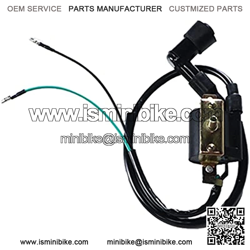 Complete Wiring Harness kit for ATV Quad 4 Four Wheelers 50CC 70CC 110CC 125CC Go Kart Dirt Pit Bikes, with Electrics Stator Coil CDI Wiring Harness Solenoid Relay Spark Plug - Image 3