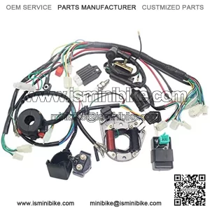Electrics Stator Coil CDI Wiring Harness for 4 Stroke ATV 50-125CC atv Wiring Harness