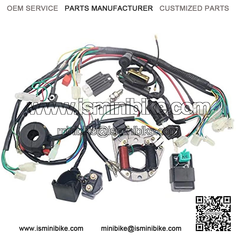 Electrics Stator Coil CDI Wiring Harness for 4 Stroke ATV 50-125CC atv Wiring Harness
