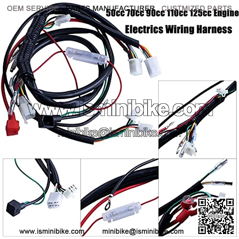Electrics Stator Coil CDI Wiring Harness for 4 Stroke ATV 50-125CC atv Wiring Harness - Image 2