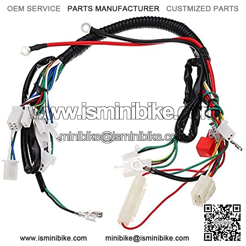 Shangmu Complete Set of Coil Wiring Harness Road Ignition System Electric Wiring Harness CDI Stator Kit for 50CC 70CC 90CC 110CC ATV Quad GO Kart - Image 4