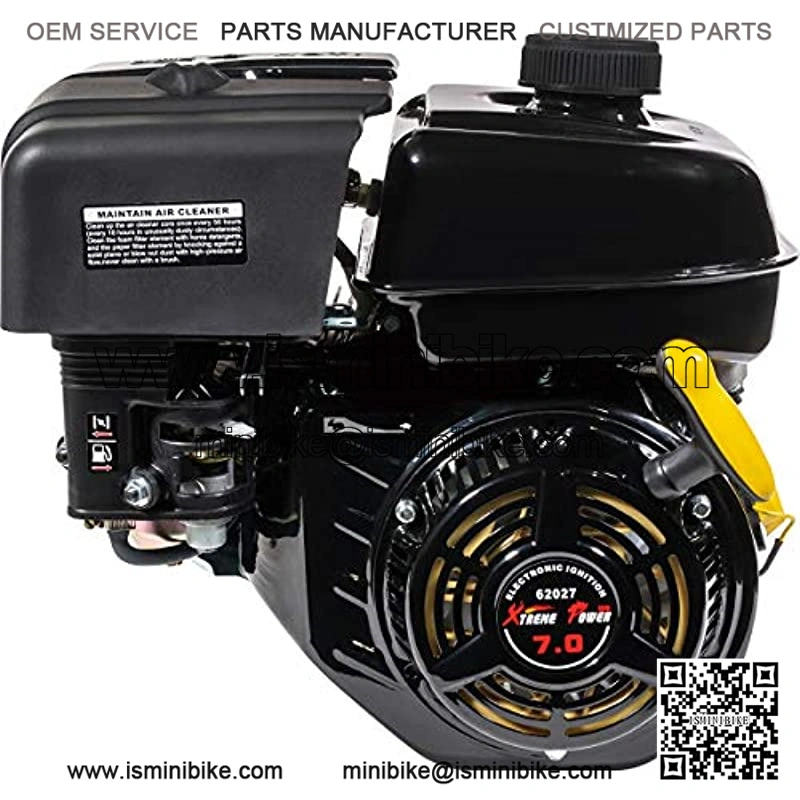 7 HP Gas Engine Go Kart Log Splitter Mini Bike Steam Easy Start Motor - Image 2