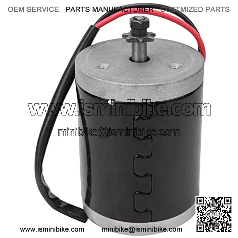 Brushed Motor 12V 120W High Speed Brush Motor Mini DC Motor Electric Motor for Electric Bike Replacement - Image 2