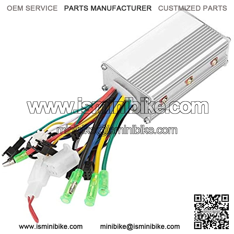 Brushless Motor Controller,350W Electric Brushless DC Motor Controller 36/48V High Speeds Brushless Motor Controllers for Go Karts E-Bike Electric Throttle Motorcycle Scooter