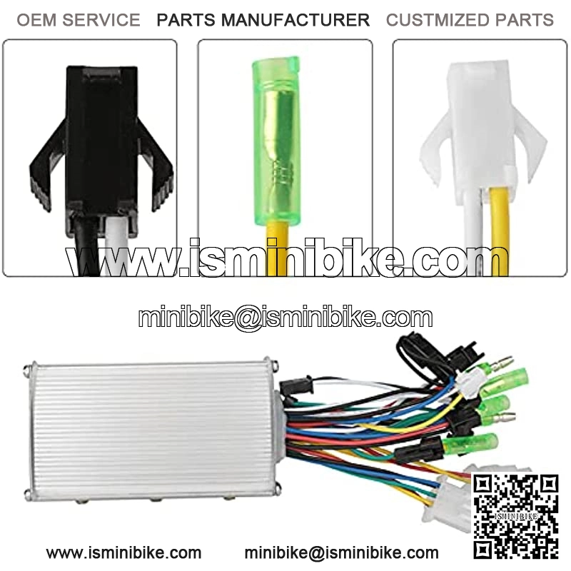 Brushless Motor Controller,350W Electric Brushless DC Motor Controller 36/48V High Speeds Brushless Motor Controllers for Go Karts E-Bike Electric Throttle Motorcycle Scooter - Image 4