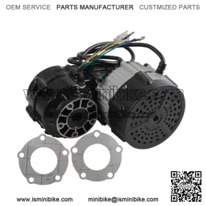 500W 48V Electric Differential Axle Brushless Motor Kit Go kart ATV Quad Buggy