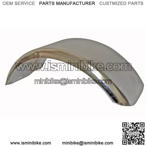 Chrome Mini Bike Fender - 3.75" Height