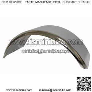 Chrome Mini Bike Fender - 4.75" Height