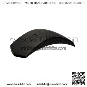 Black Plastic Front Fender for Baja Doodle Bug DB30 & Coleman CC100X Mini Bikes