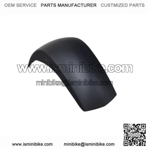 Black Front Fender for Monster Moto / Mega Moto Classic 105cc, Classic 1000w, MM-B80 80cc, Motovox MBX10, & MBX11 Mini Bikes