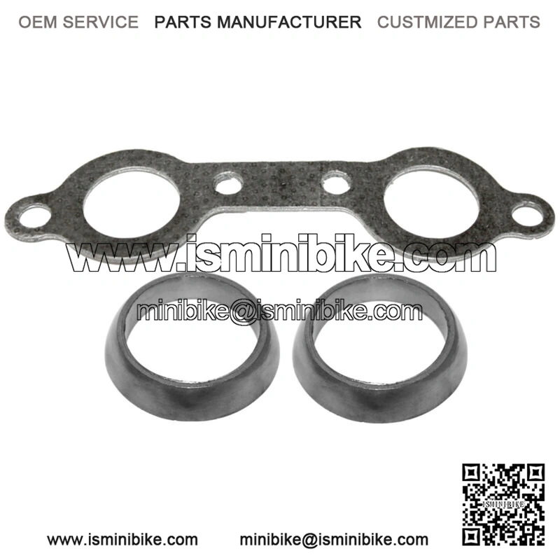 Exhaust Muffler Gasket Kit for Polaris Sportsman 700 4X4 2002 2003 2004 - Image 3