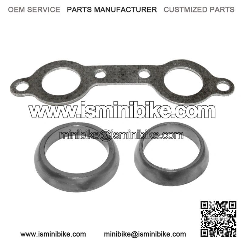 Exhaust Muffler Gasket Kit for Polaris Ranger XP 700 4X4 EFI 2006 2007 - Image 3