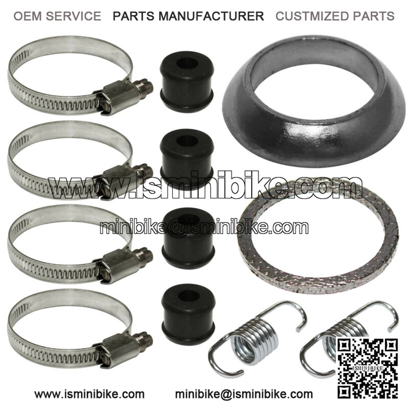 Exhaust Muffler Gasket Kit for Arctic Cat 400 2X4 4X4 2004-2011 2013-2015