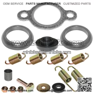 Exhaust Muffler Gasket Kit for Polaris Trail Boss 330 2003 2004