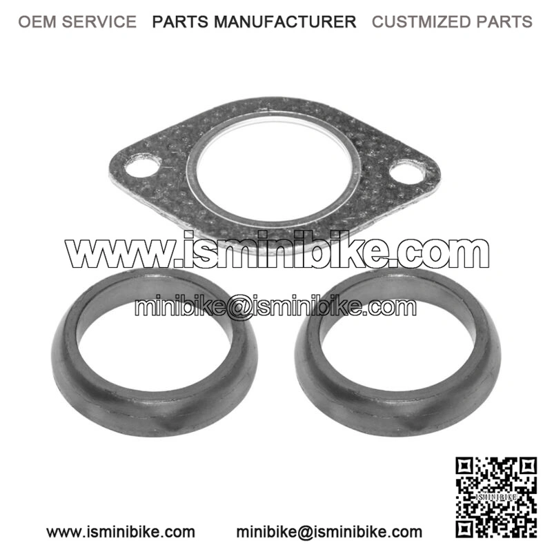 Exhaust Muffler Gasket Kit for Polaris Sportsman 500 6X6 2004 2005 2007 2008 - Image 3