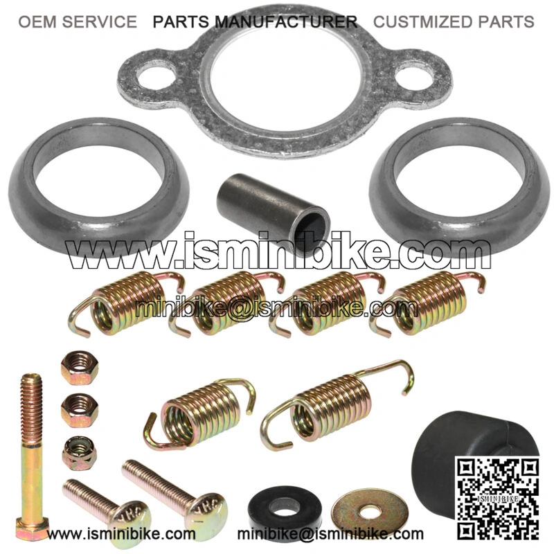 Exhaust Muffler Gasket Kit for Polaris Magnum 325 2X4 4X4 Hds 2001 2002