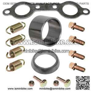 Exhaust Muffler Gasket Kit for Polaris Ranger RZR 800 EFI 2011 2012 2013 2014
