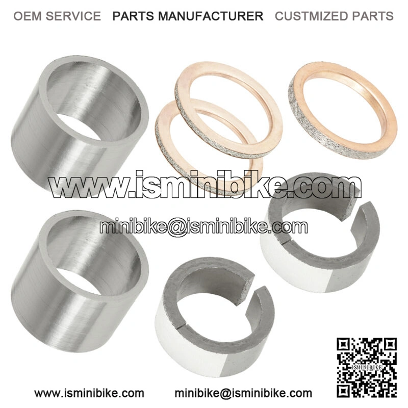 Exhaust Muffler Silencers Pipe Gasket Kit For Yamaha V-Star 1100 XVS1100 1999-05