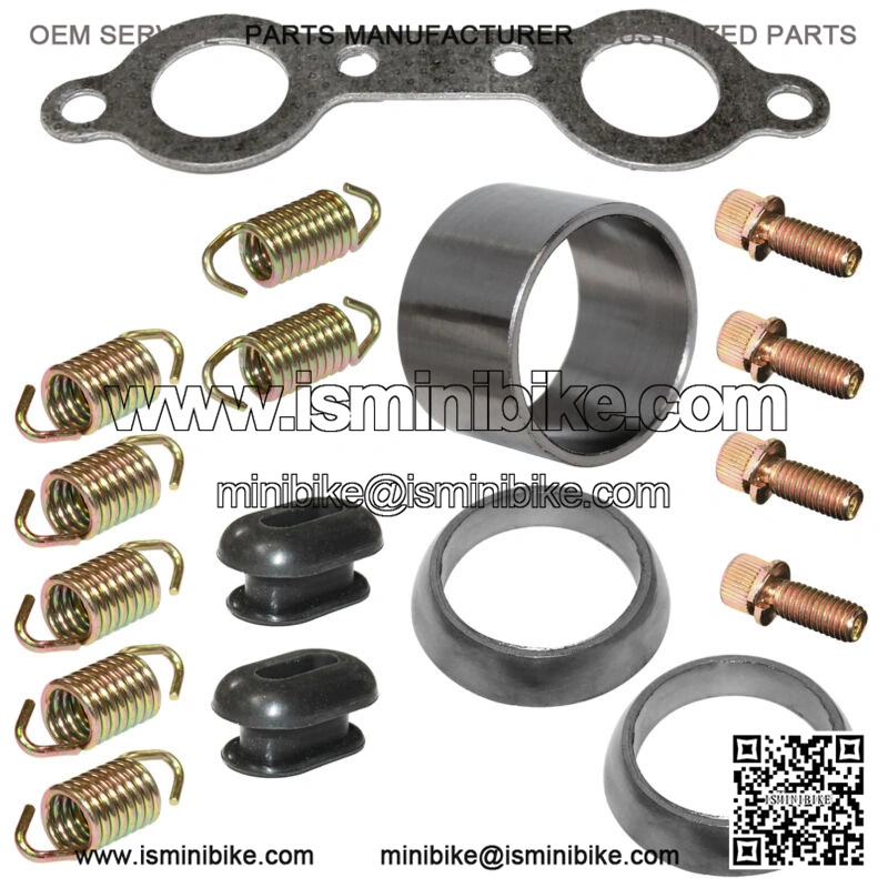 Exhaust Muffler Gasket Kit for Polaris Ranger RZR 800 EFI 2008 2009 2010