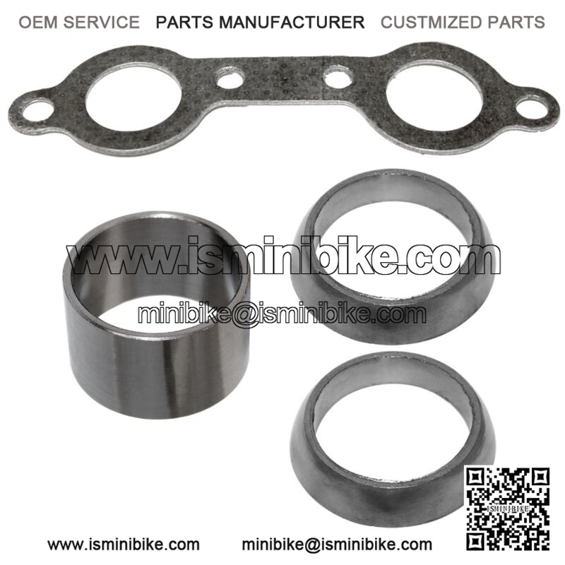 Exhaust Muffler Gasket Kit for Polaris Ranger RZR 800 EFI 2008 2009 2010 - Image 3