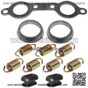 Exhaust Muffler Gasket Kit for Polaris Ranger RZR 800 EFI 2008