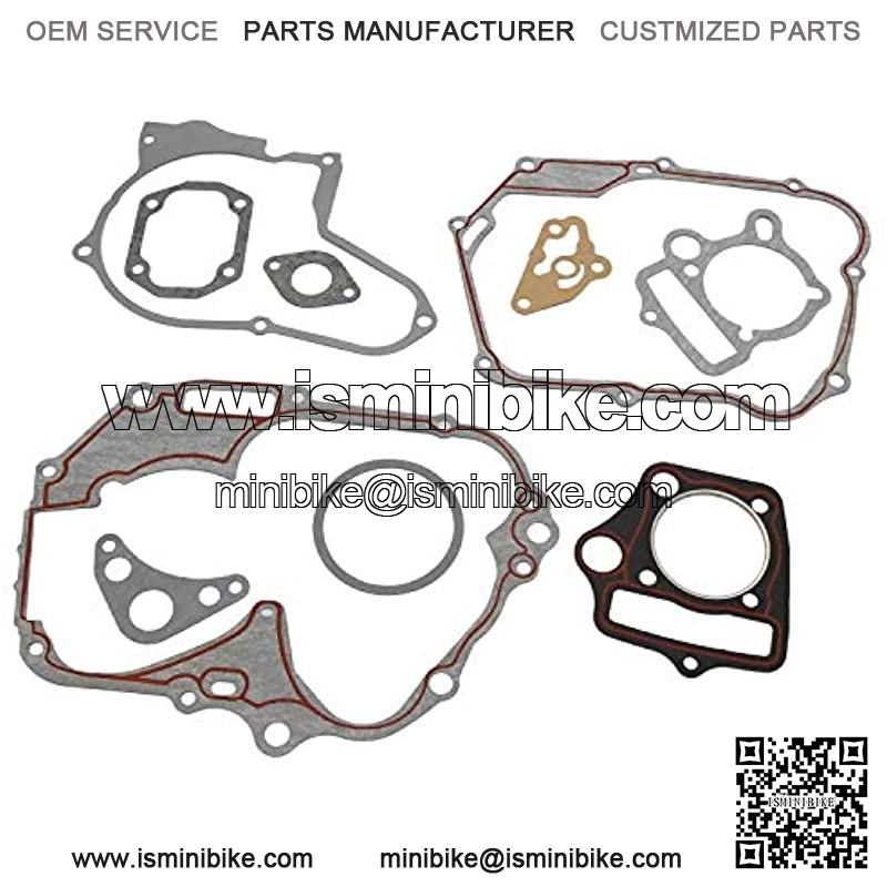 Engine Head Cylinder Stator Clutch Intake Gasket Set Compatible with Chinese Honda 110cc Horizontal Engine ATV Dirt Bike Go Kart Quad 4 Wheeler Dune Buggy