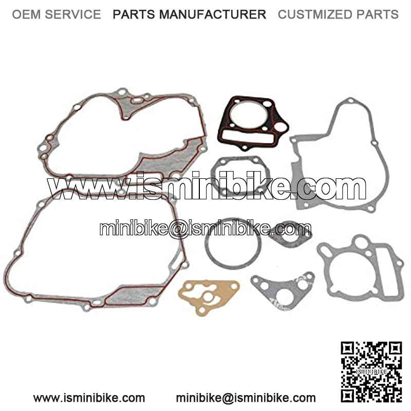 Engine Head Cylinder Stator Clutch Intake Gasket Set Compatible with Chinese Honda 110cc Horizontal Engine ATV Dirt Bike Go Kart Quad 4 Wheeler Dune Buggy - Image 2