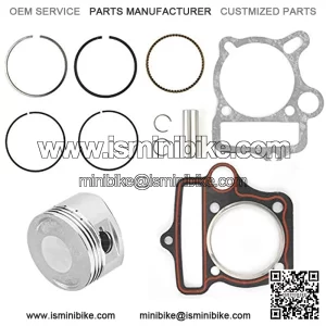 Piezas de motor, 125 cc 54 mm, juego de pistones de juntas para ATV Go Kart Bike