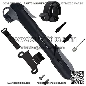 Mini Bike Pump Fits Presta and Schrader 100 PSI Air Pump for Bikes/ Balls/ Swimming Ring/ Inflatable Bed