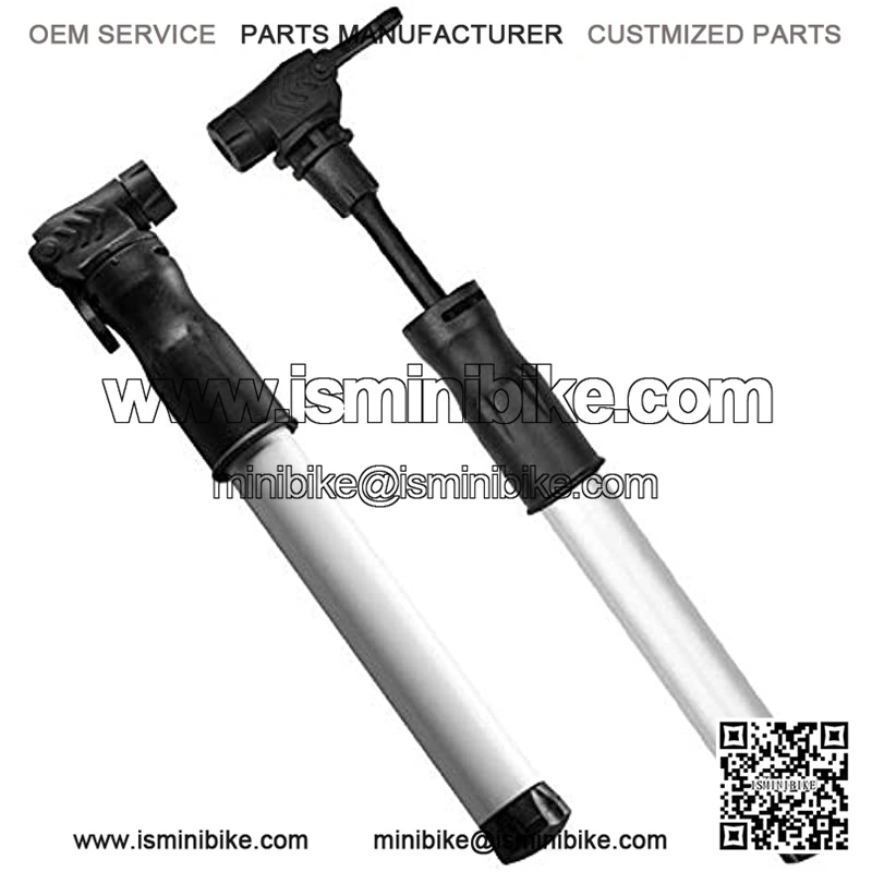 Portable Pump Bicycle Pump Inflator Bicycle Pump Aluminium Alloy Hand held Mini High Pressure
