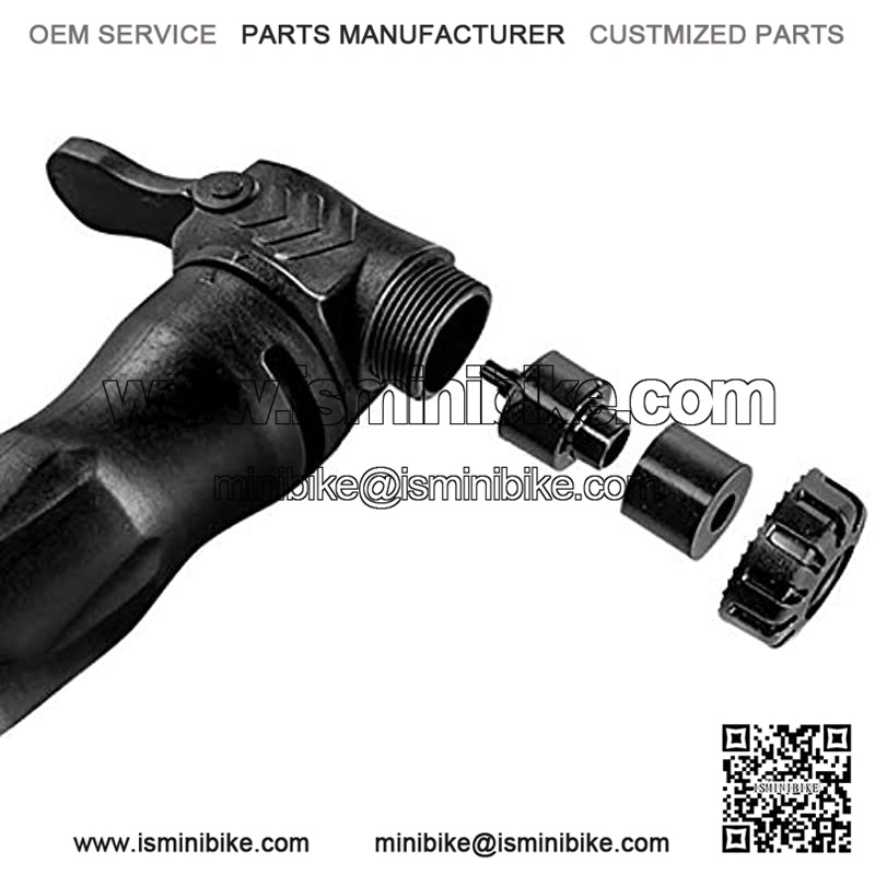 Portable Pump Bicycle Pump Inflator Bicycle Pump Aluminium Alloy Hand held Mini High Pressure - Image 4