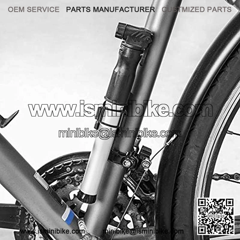 Portable Pump Bicycle Pump Inflator Bicycle Pump Aluminium Alloy Hand held Mini High Pressure - Image 5