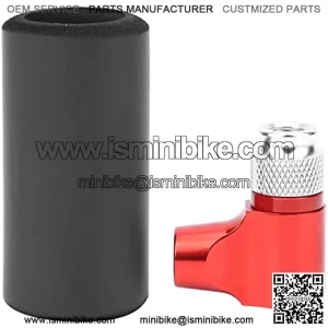 Bike Tire Portable Manual Mini CO2 Inflator Tire Pump Mouse with Sponge