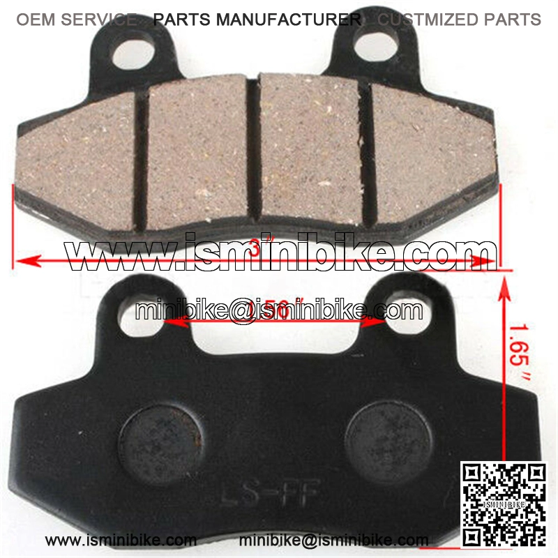 quad bike brake pad for 110cc 150cc 250cc disc brake pad