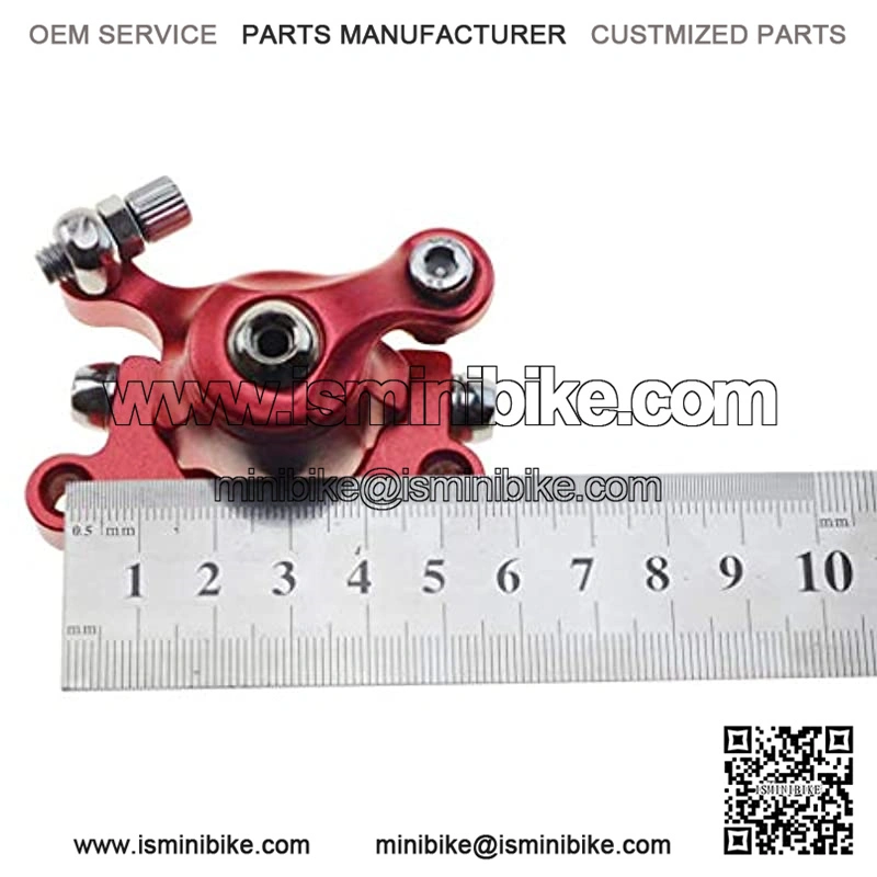 RED Brake Caliper+120mm Disc Rotor Brake Front Rear for MBX10 MBX11 Moto Rear Mini Bike