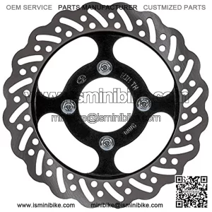 220mm Rear Brake Disc Rotor for 150cc-350cc Dirt Pit Bike UTV ATV Go Kart