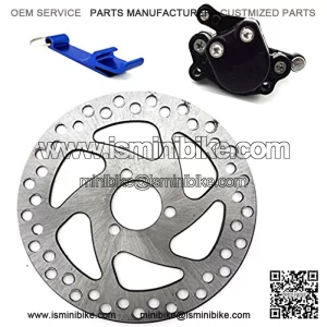 29mm 140mm Brake Disc Rotor Rear Disc Brake Caliper For 2 Stroke Minimoto 47cc 49cc Pocket Bike Mini Moto Scooter Dirt Bike Quad ATV