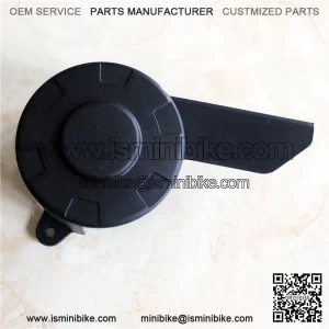 Clutch chain protective cover (black)