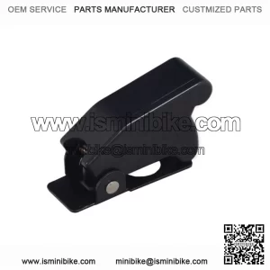 Black Toggle Switch Safety Cover for the Motovox MBxXSe Electric Mini Bike
