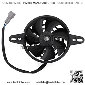 Motorcycle Radiator Fan Electric Cooling Thermal Fan Motor 12V for Chinese 200cc 250cc Quad ATV 4 Wheeler Go Kart Dirt Pit Bike UTV