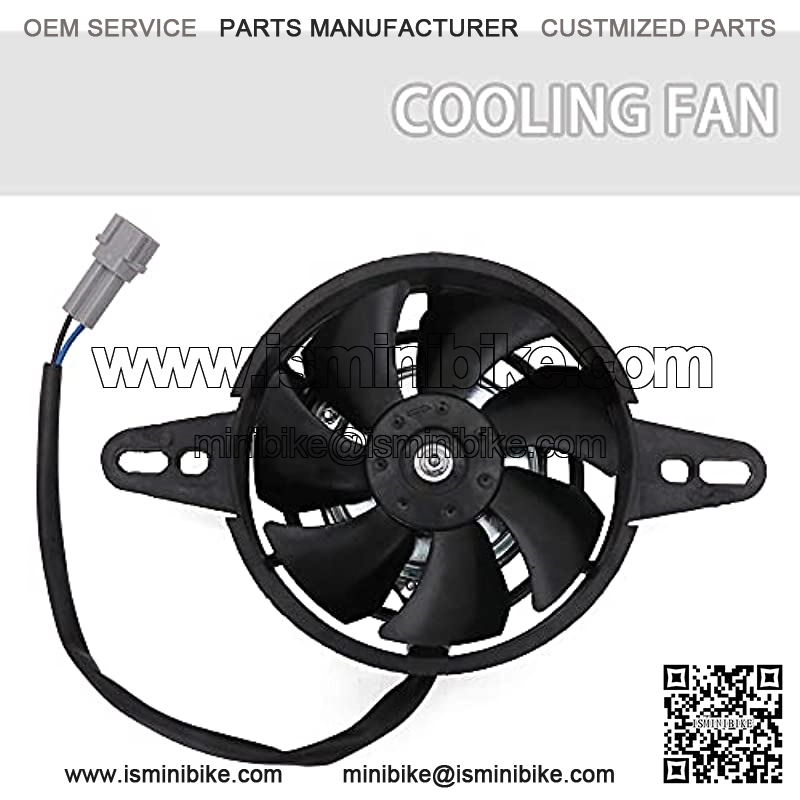 Motorcycle Radiator Fan Assembly,Electric Cooling Fan Automotive Kit 12Vfor Chinese 200cc 250cc Quad ATV 4 Wheeler Go Kart Dirt Pit Motor Bike Motorcycle UTV - Image 2