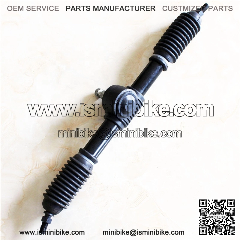 GO KART Steering Wheel Assembly set Tie Rod Rack Adjustable Shaft - Image 3