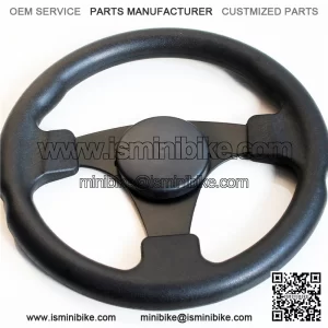 300mm steering wheel (black)