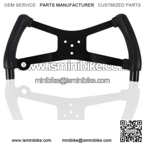 Go Kart Steering Wheel Racing Cart Part Butterfly H Style 350mm Black
